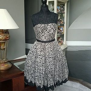 Ted baker lace cocktail dress